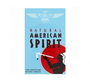 American Spirit Natural Blue Box