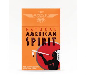 American Spirit Natural Orange Box