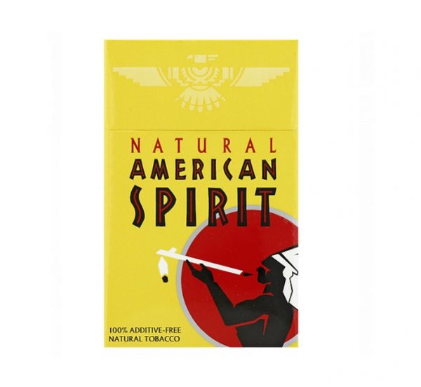 American Spirit Natural Yellow Box